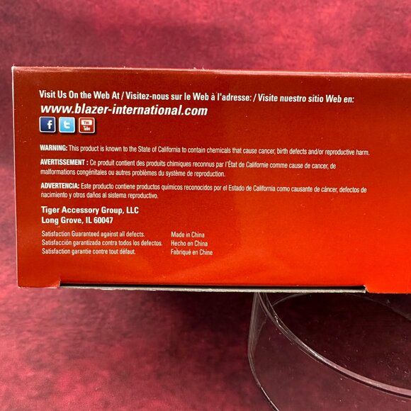 AXXENT LED BLAZER INTERNATIONAL AX4050K 4" ROUND AUXILIARY LIGHT KIT, 12 V NEW - Picture 8 of 10